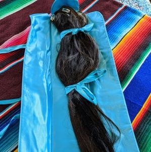 Real human Remy hair clip in extensions